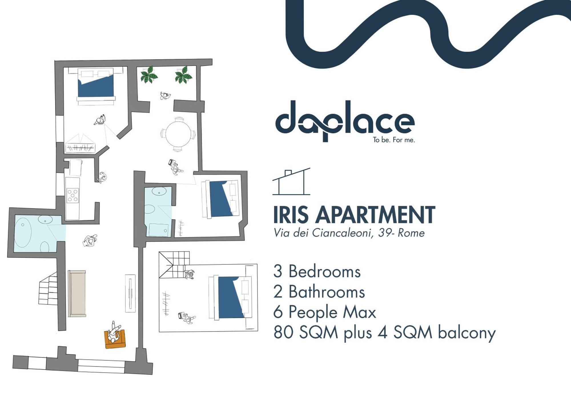 Daplace - Iris Apartment Roma Exterior foto